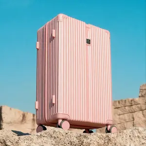 IBKoper W003 Koper 28 Inch Hardcase Ukuran Kabin Tahan Banting Bahan ABS Roda 360° Kunci Kombinasi 3 Digit Murah 2025