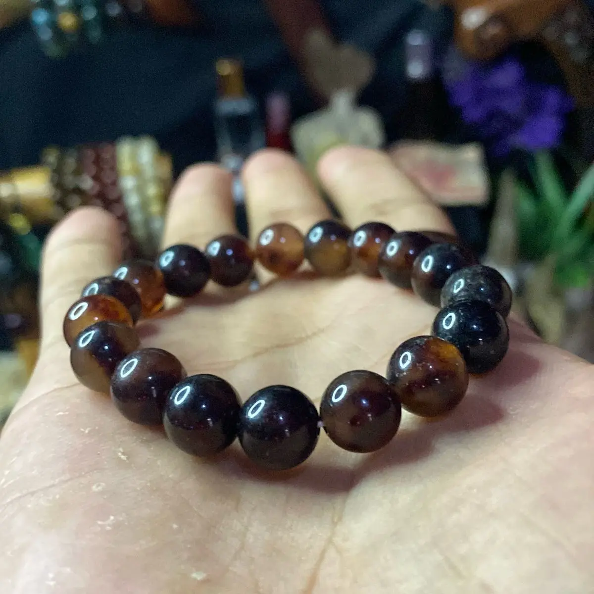 Top Gelang Unisexs Batu Yaman Sulaiman Aura Jum’at manik khitan ring kalung silc oval y736
