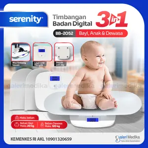 Timbangan Bayi digital / Baby Scale Onemed tipe 721 bluetooth