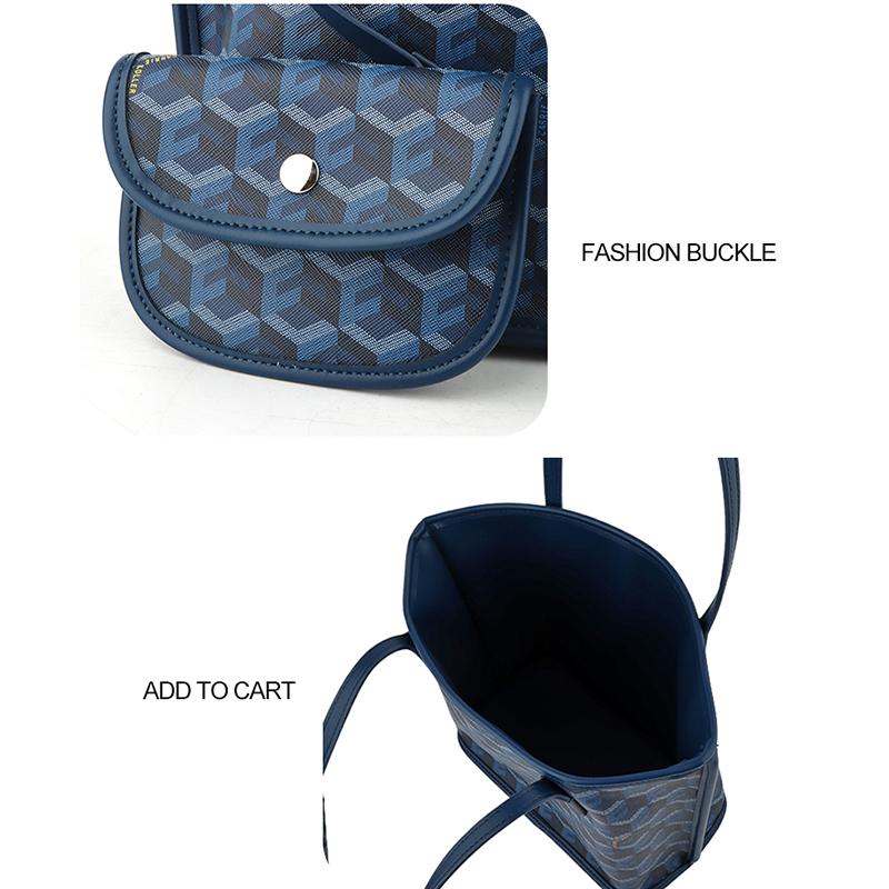 【CARRIEKOLLER】Tas Wanita Tote Bags Large Capacity Fashion Printed Shoulder Bags