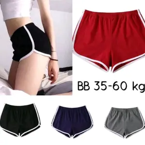 CELANA PENDEK WANITA/CELANA HOTPANTS POLOS