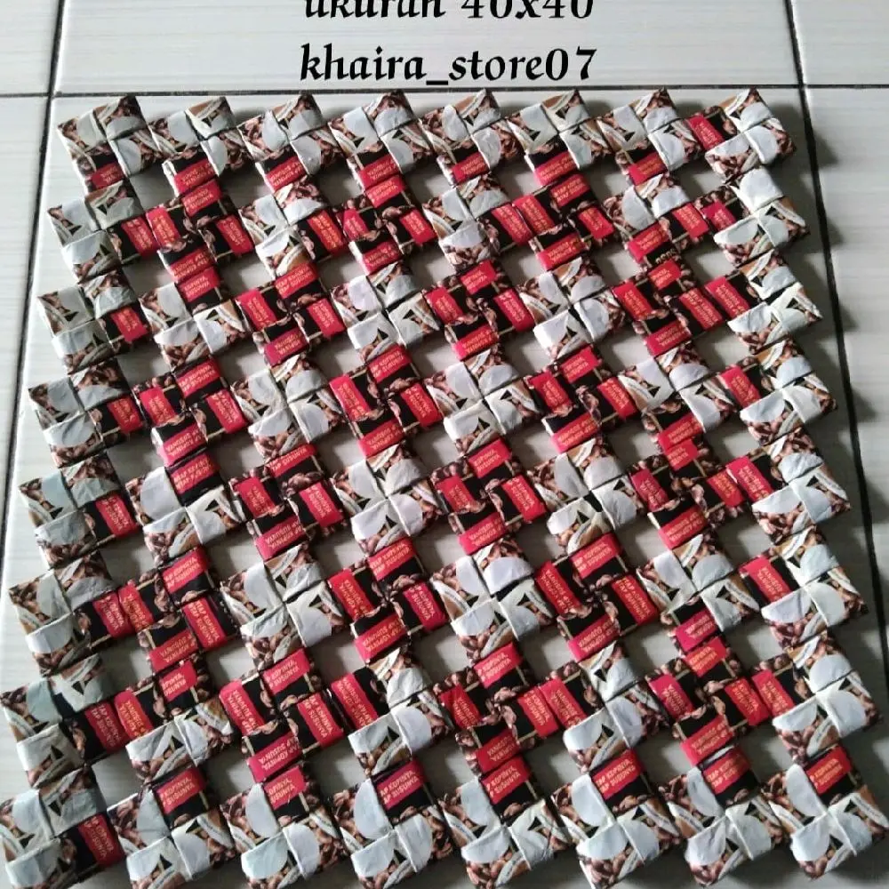 Tikar Bahan Bungkus Kopi Ukuran 40x40cm untuk Perlindungan Meja dan Kualitas Terbaik