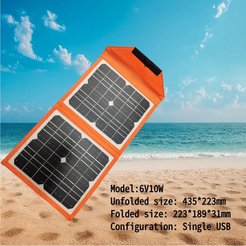 Solar charging panel suitable for smartphone charging, external emergency charger, can charge mobile phone, charging power 10W/20W 0