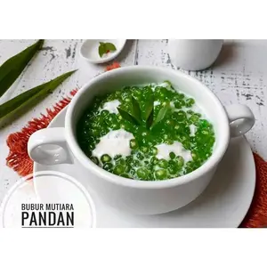 Sagu Mutiara/Sagu Mutiara Hijau Tanpa Campuran 1 KG