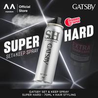 Gambar GATSBY Set & Keep Spray - Super Hard dari Mandom Indonesia Kota Administrasi Jakarta Barat 1 Tokopedia