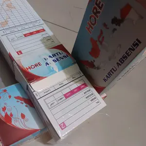 KARTU ABSENSI HORE / KARTU ABSENSI AMANO/ KARTU ABSENSI CEKLOK
