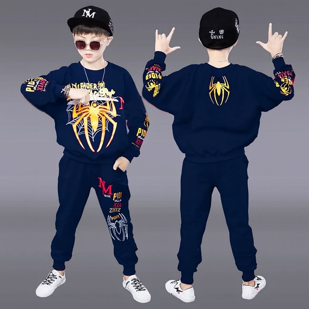 Fashion Setelan Anak Laki Laki Sweater Motif Spider Terbaru / Setelan Anak Trendy / Setelan Anak Cowok Fashion Setelan Anak Laki Laki Sweater Motif Spider Terbaru / Setelan Anak Trendy / Setelan Anak Cowok
