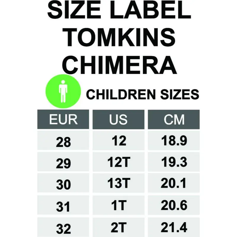 TOMKINS Chimera - Black White Sepatu Anak TK 5