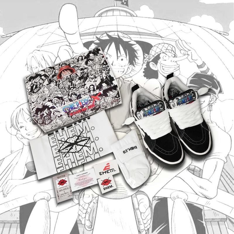 Ehem - Sepatu Sneakers Unisex Pria Wanita Kobe One Piece Casual Shoes 5