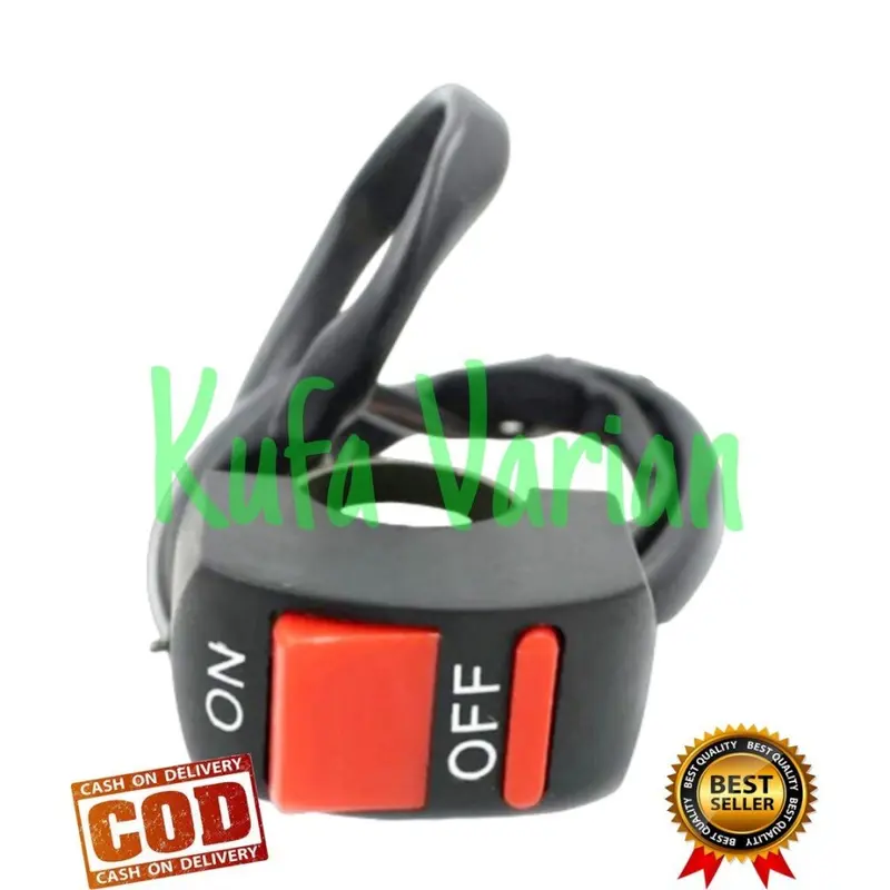 Saklar on / off  stang motor switch on off stang universal Import Berkualitas honda yamaha suzuki kawasaki dll 0