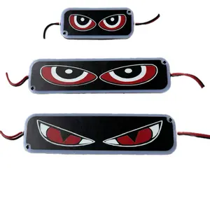 HARGA 1 BIJI Lampu Indikator Model DEMON EYE 12-24 Volt Nyala Warna Warni