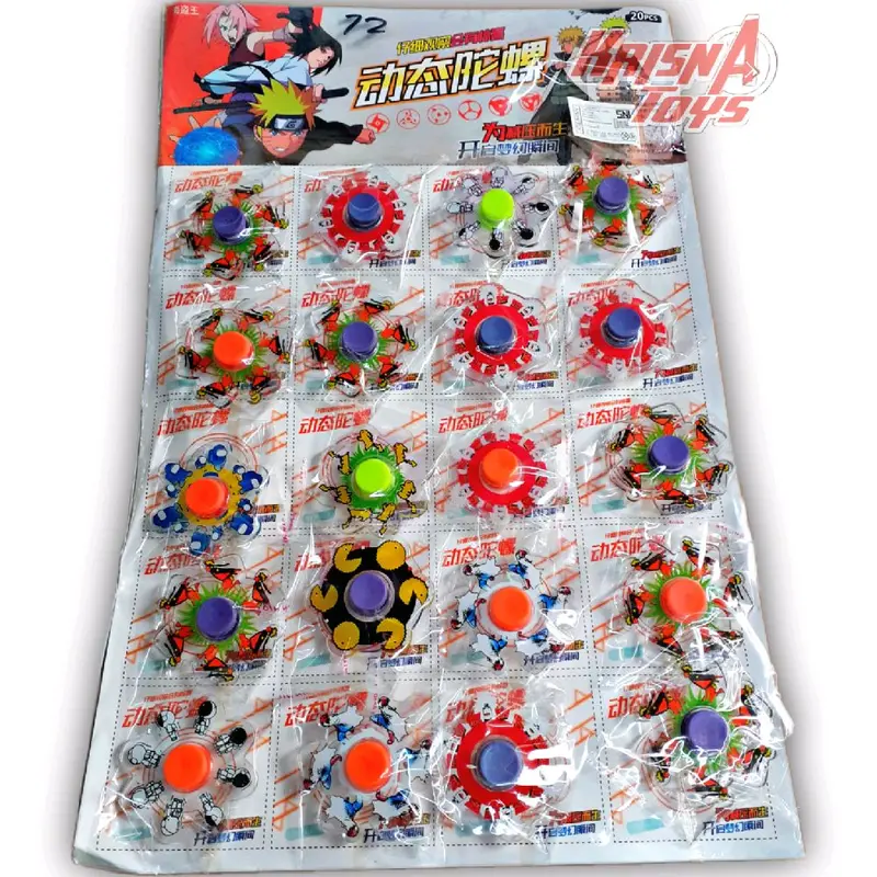 MAINAN ANAK SPINNER KARAKTER KEREN BIASA/SPINNING TOYS isi 20.pcs/Lembar 0