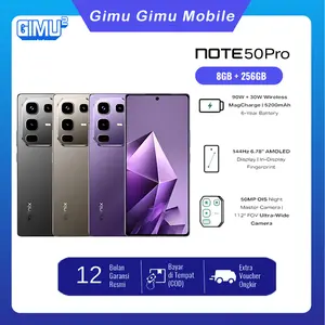 Infinix Note 50 Pro 8/256GB - Up to 16GB Extended RAM - Helio G100 Ultimate - 6.78” FHD+ Amoled - 50MP OIS - 5200 mAh - NFC