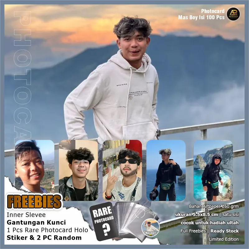 Photocard Mas Boy GWSM isi 100 Pcs Fanmade | Bonus Ganci, Rare Card, 2 PC random, Stiker dan Iner Sleeve | Bisa COD, Langsung kirim 0