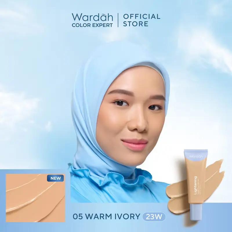 WARDAH Lightening Liquid Foundation 6ml - Mini Size 7