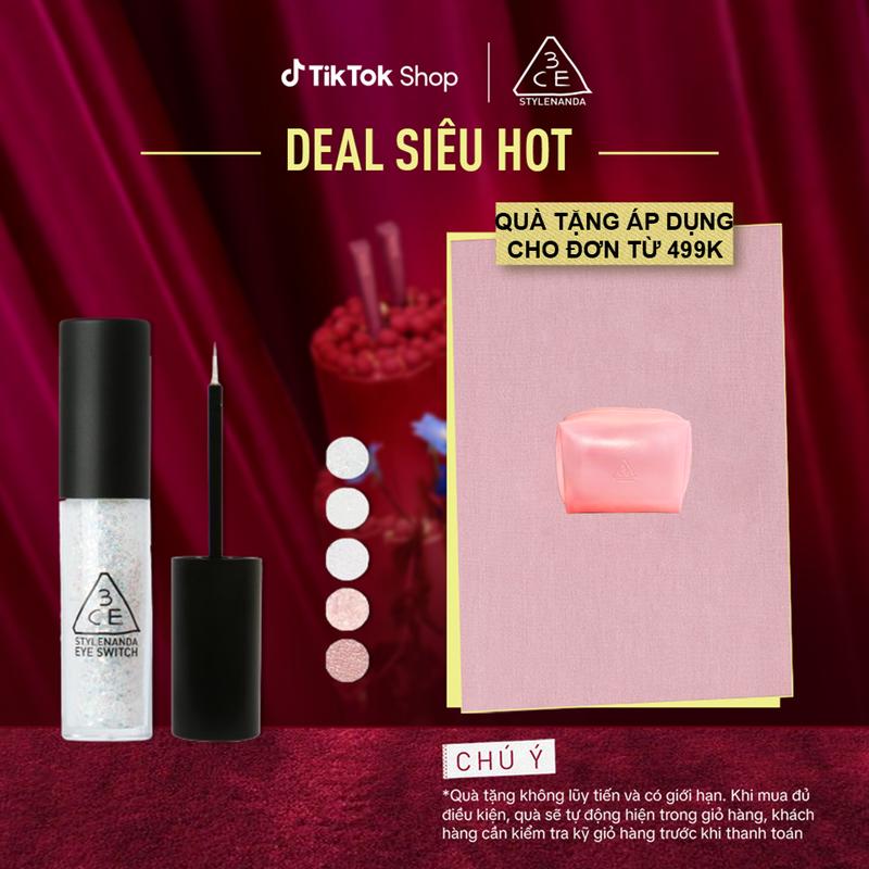 Phấn mắt nhũ 3CE Eye Switch trang điểm lấp lánh 4.3g 3CE Eye Switch