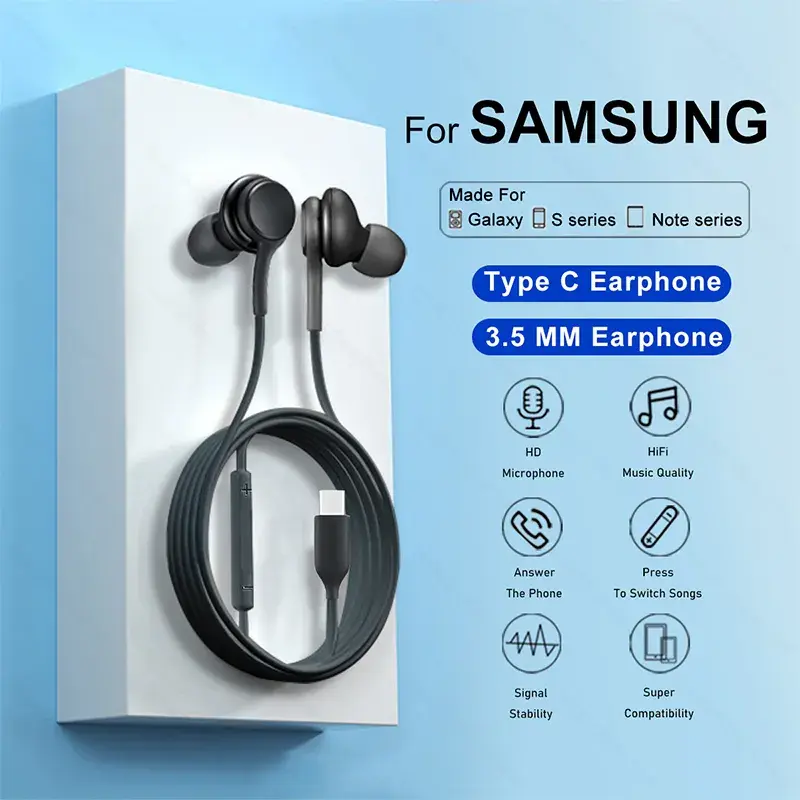 note 10 top 10 type c earphones
