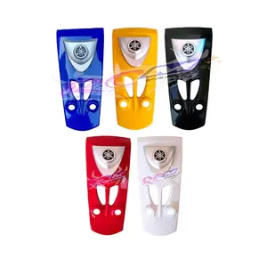 Cover bodi dasi panel depan Fiz r / Vega tameng dudukan plat nomor Merah hijau biru silver orange hitam kuning logo Fizr