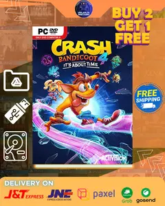 Crash Bandicoot 4 Its About Time PC - Video Game Laptop Komputer Digital