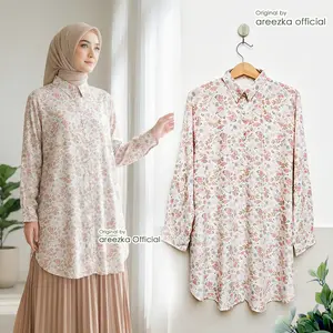 Tunik Jumbo Motif Terbaru Tunik Oversize Rayon Adem