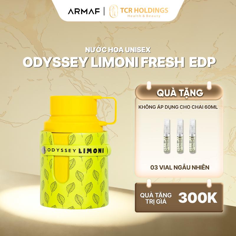 Nước hoa unisex Armaf ODYSSEY LIMONI FRESH EDITION EDP 100ml [DL]