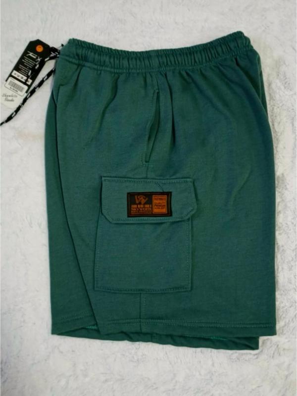 SKYWHITE celana pendek boardshort bahan fleece tebal 7