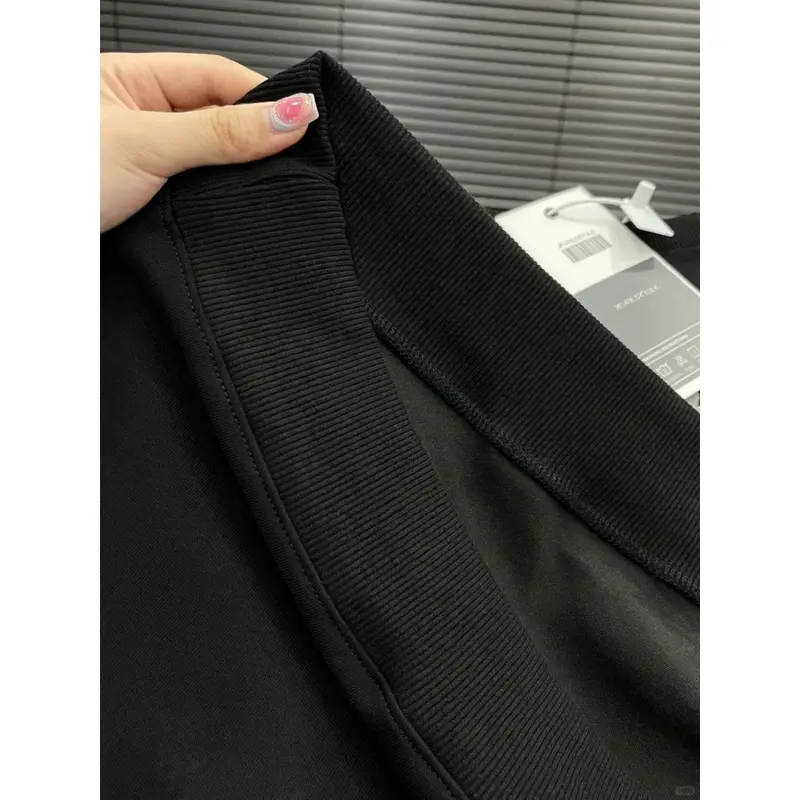 imut-imut Kirby baju atasan wanita terbaru couple pasangan Sweater panjang hitam/putih switer kaos lengan panjang 6