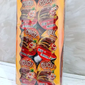 Cucu Quackle Rasa Coklat 1 Box isi 24 @12gr Coklat manis dengan Crispy yang enak Exp aman Sentosa