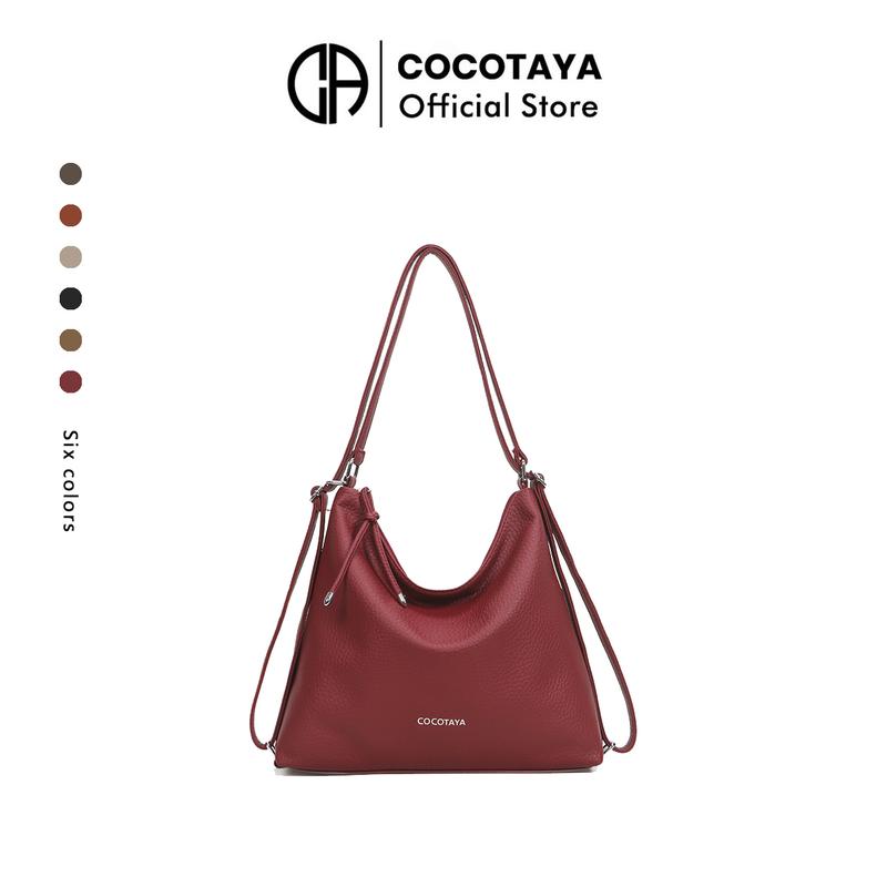   Cocotaya  Joseph Bag Túi xách dung lượng lớn túi đeo vai thời thượng nhưng hai vai cũng có thể đeo nghiêng. Túi xách Tot nữ cao cấp đơn giản và hào phóng 