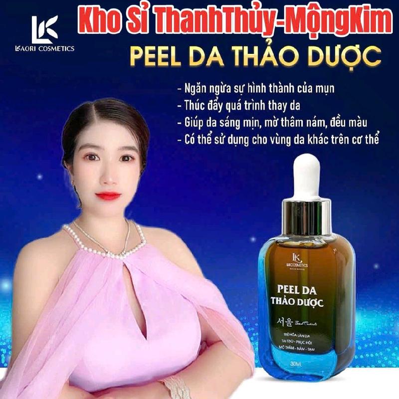 PEEL DA THẢO DƯỢC L'KAORI KHÔNG SƯNG , KHÔNG ĐỎ , BONG NHẸ LOẠI BỎ LỚP DA GIÀ SỪNG LÂU NĂM