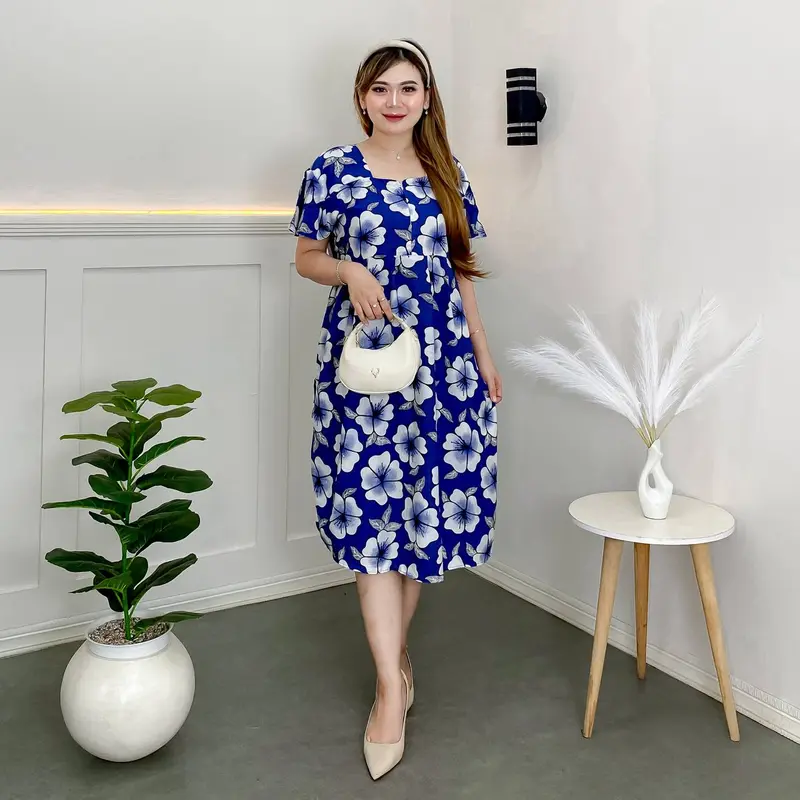 Daster Floy Dress Wanita Rayon Busui 2