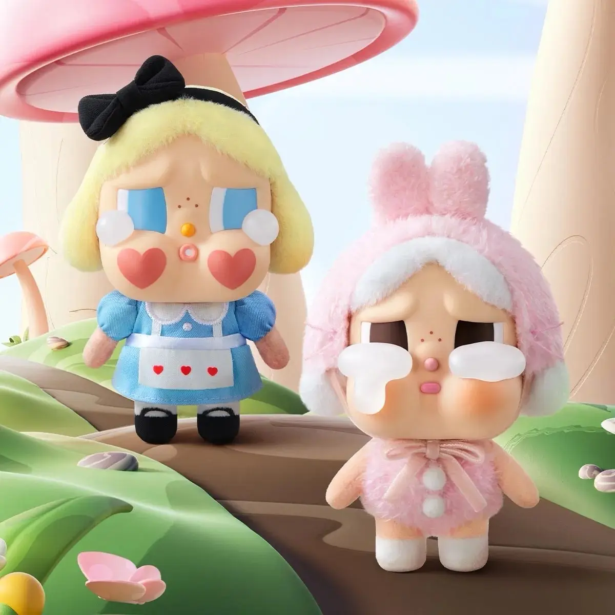 POPMART CRYBABY Crying Again Series-Vinyl Face Plush Blind Box