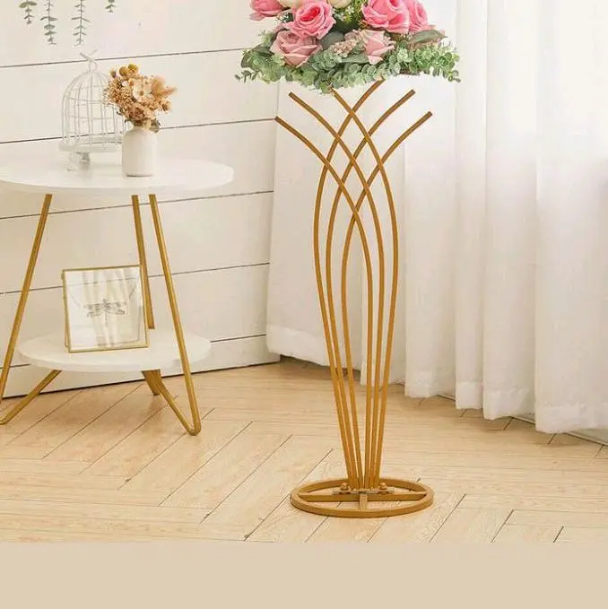 Standing Pot atau Vas Bunga Desain Elegan untuk Dekorasi Rumah Modern Meja Sudut Minimalis Cocok untuk Ruangan Elegan dan Fungsional