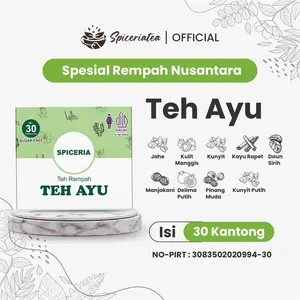 Box/Pouch Hijau Teh Ayu Tea Minuman