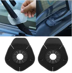 Penutup Debu Lubang Wiper Cover Pelindung Wiper Kaca Depan Mobil Universal / Penutup Lubang Arm Wiper Anti Debu Sepasang Cover Pelindung Wiper Kaca Depan Mobil Karet Wiper - MITRAMAKASSAR