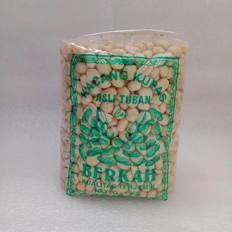(1kg) KACANG KUPAS TUBAN ASLI KACANG BERUKURAN kecil BERKAH Food Mete 0