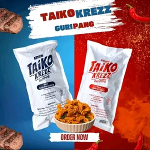 Taiko krezz guripang 500gram sapi panggang dan sweety spicy Cemilan