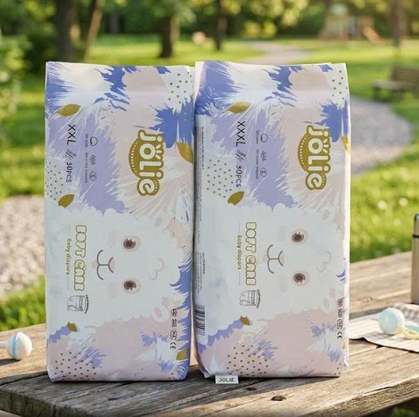 Jolie Combo 100 tã bỉm Phiên bản nâng cấp đủ size cho bé từ 2-23 Kg Mặt Trâm baby