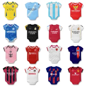 Kidsfave • Bodysuit Jumper Bola Bayi NEGARA & CLUB Newborn - 12 Bulan Laki Perempuan (JP01)