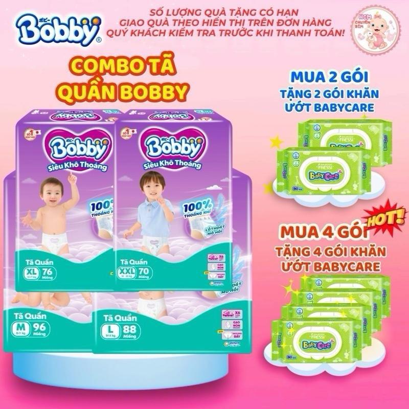 COMBO 2 TÃ QUẦN BOBBY ULTRA Siêu Khô Thoáng Size M96/L88/XL76/XXL70