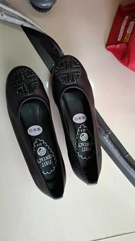 Product Review of First Contact Sepatu Wedges Wanita Formal Aether Crest Black Heels Shoes Hitam from J**s 0