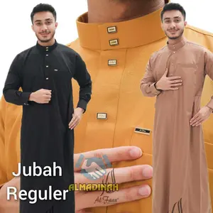Jubah pria Gamis Pria REGULER jubbah muslim pria juabah gamis
