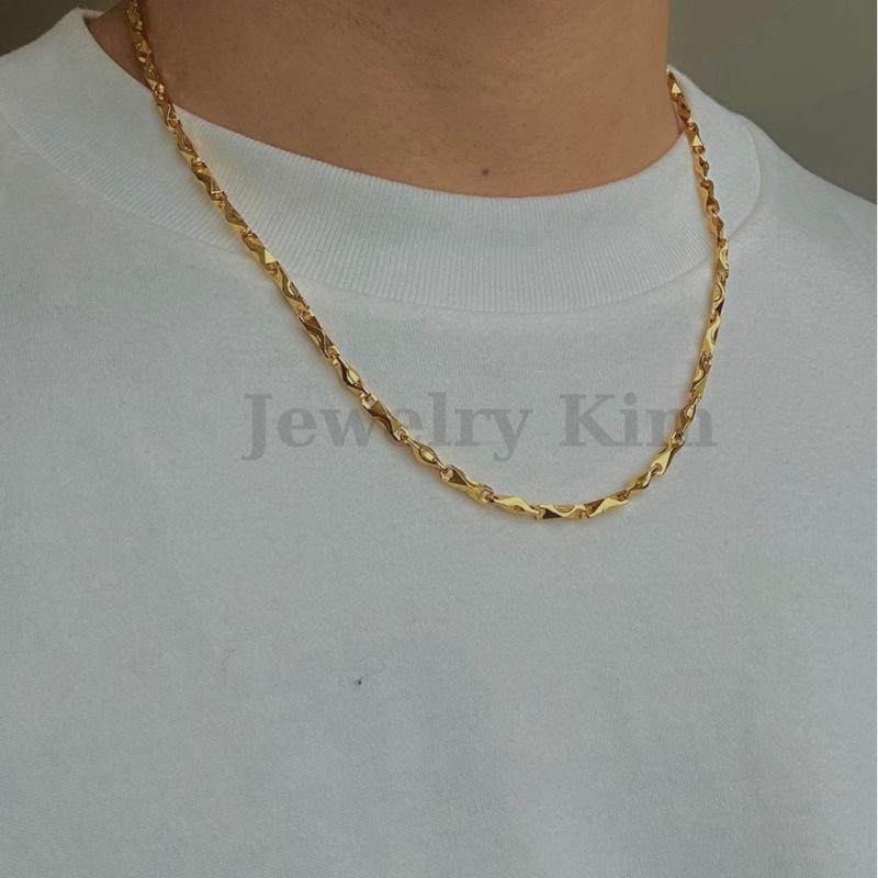 Dây Chuyền Thiết Kế A012 Bản 5 Chỉ - Jewelry Sang Đẹp