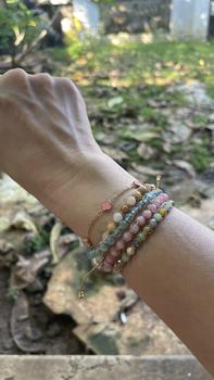 Product Review of Angel Clover Bracelet In Pink & Black Anti Karat Stainless Gelang | evyjewels x crushonyou from A**3 0