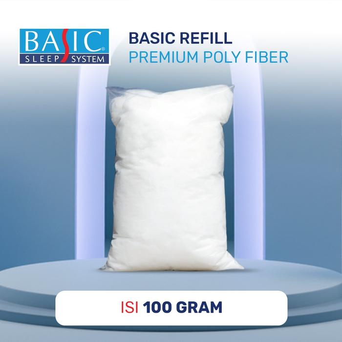 Gambar Basic Refill Premium Poly Fiber - 100 gr dari Basic Springbed Kab. Tangerang 5 Tokopedia
