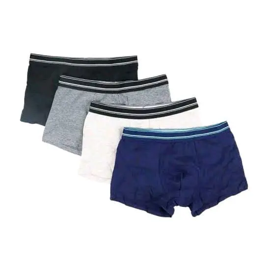 paket hemat isi 5pcs celana dalam UNDERWEAR celana dalam pria dewasa bahan kantun lembut nyaman dipakai terlaris Katun Boxer Cowok Pendek Hitam Karet Kotak 5