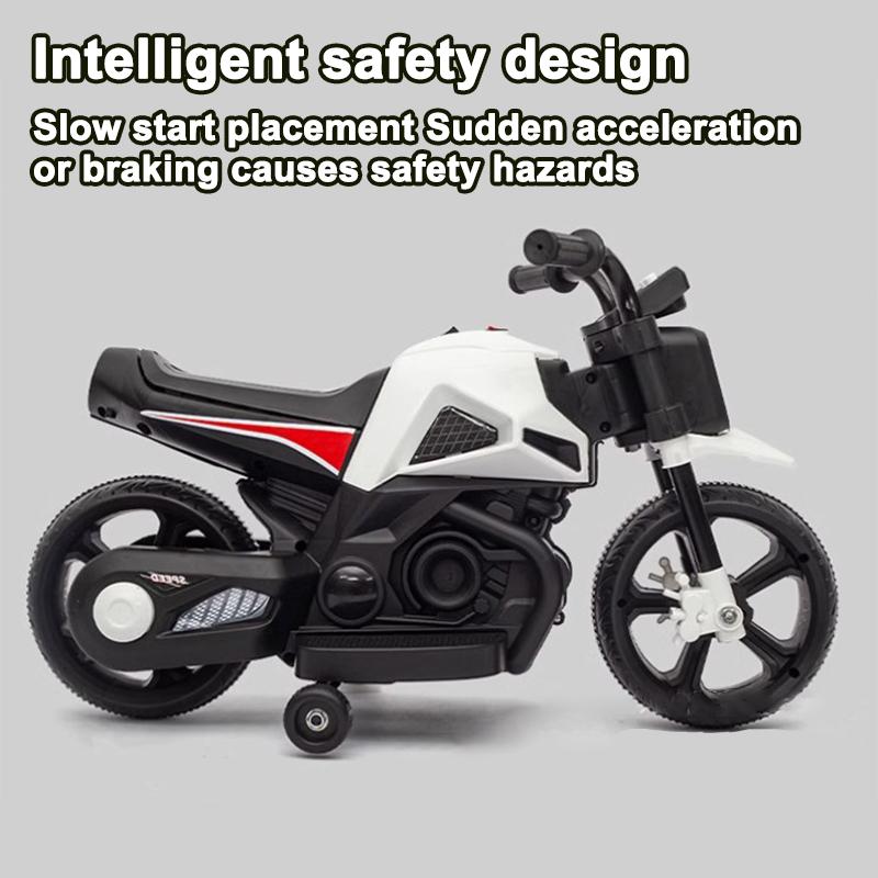 Product Introduction of Kids Motorcycle Electric Music & Lights Ride On Motor Budak Elektrik Sport Budak Motor Rechargeable Toy Control Cool Metal Motor 14