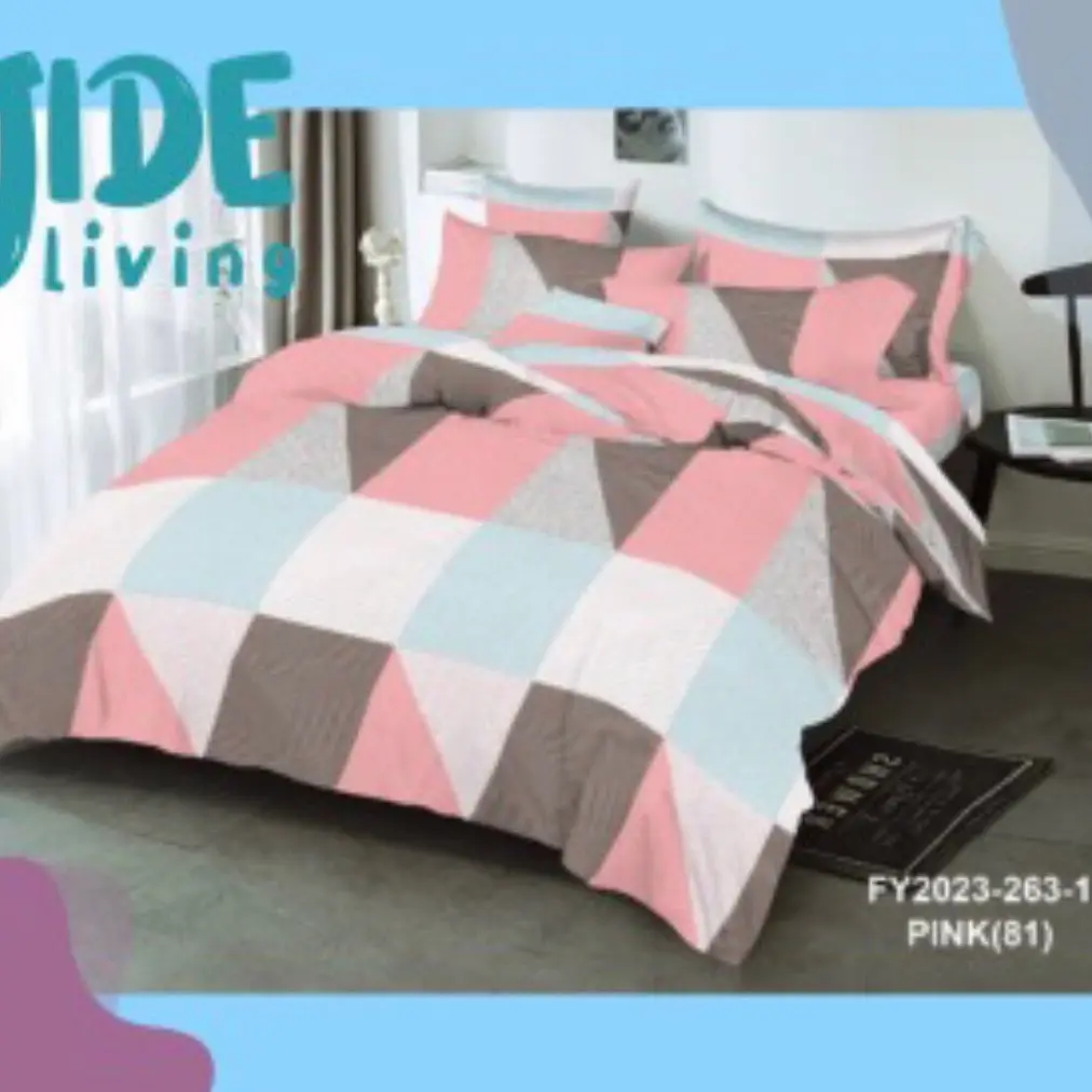 BED COVER SET LOKAL MOTOF ARMEY DARK BLUE/BED COVER SET