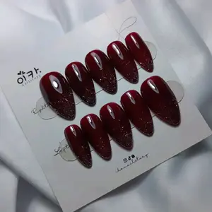 NAILS WEDDING GLITTER ART