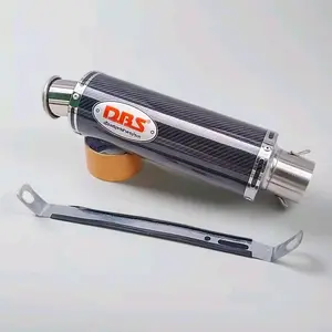 SLINCER SLENSER SILINCER KNALPOT RACING DBS BULAT SUARA BASS ADEM INLER 50MM UNTUK NINJA VIXION R15 R25 VARIO BEAT FU SONIC DLL